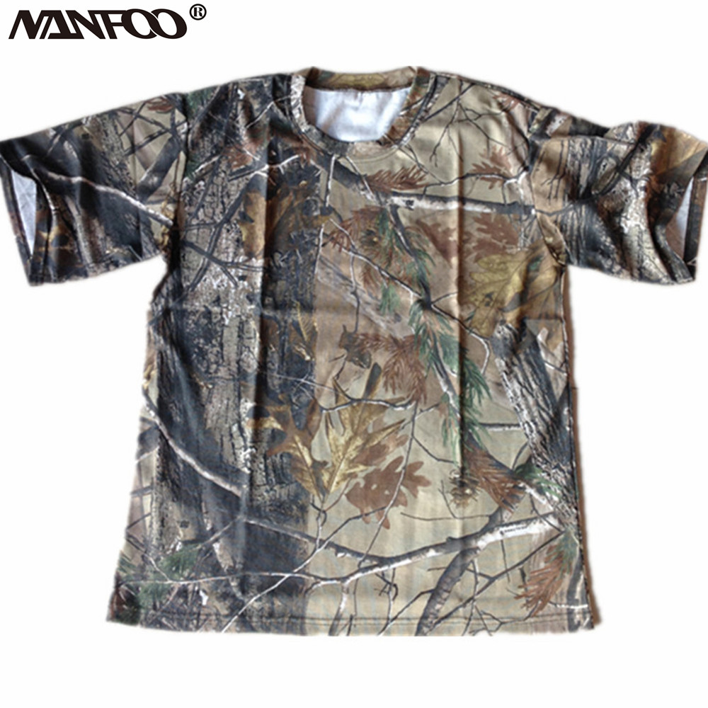 Outdoor Hunting T Shirts - Camiseta de manga corta de verano