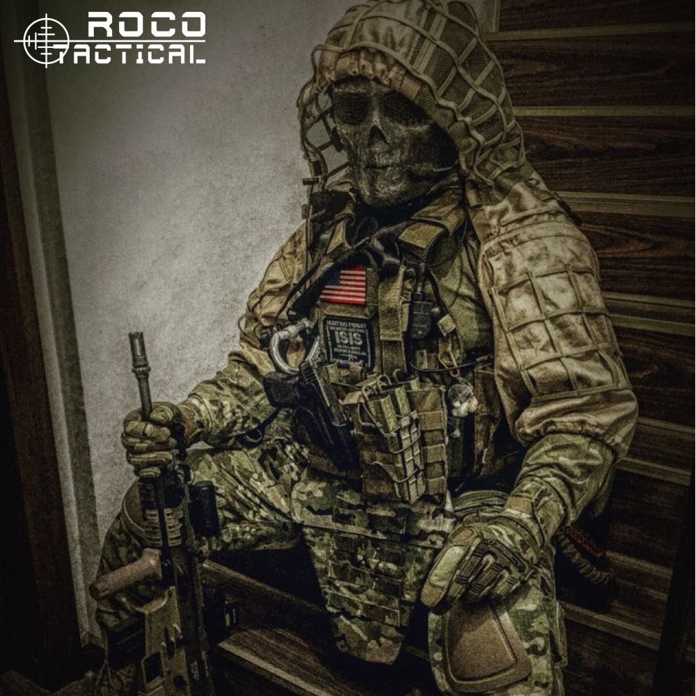 Ghillie Suit Woodland - ROCOTACTICAL militar francotirador Ghillie Viper capucha