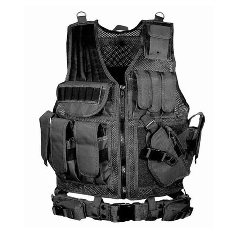 Outdoor Hunting Vest - Chaleco táctico Molle ajustable, chalecos de