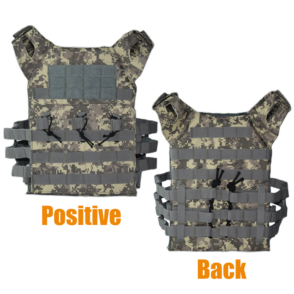 Outdoor Hunting Vest - Chaleco Táctico Militar Ligero, Impermeable, JPC