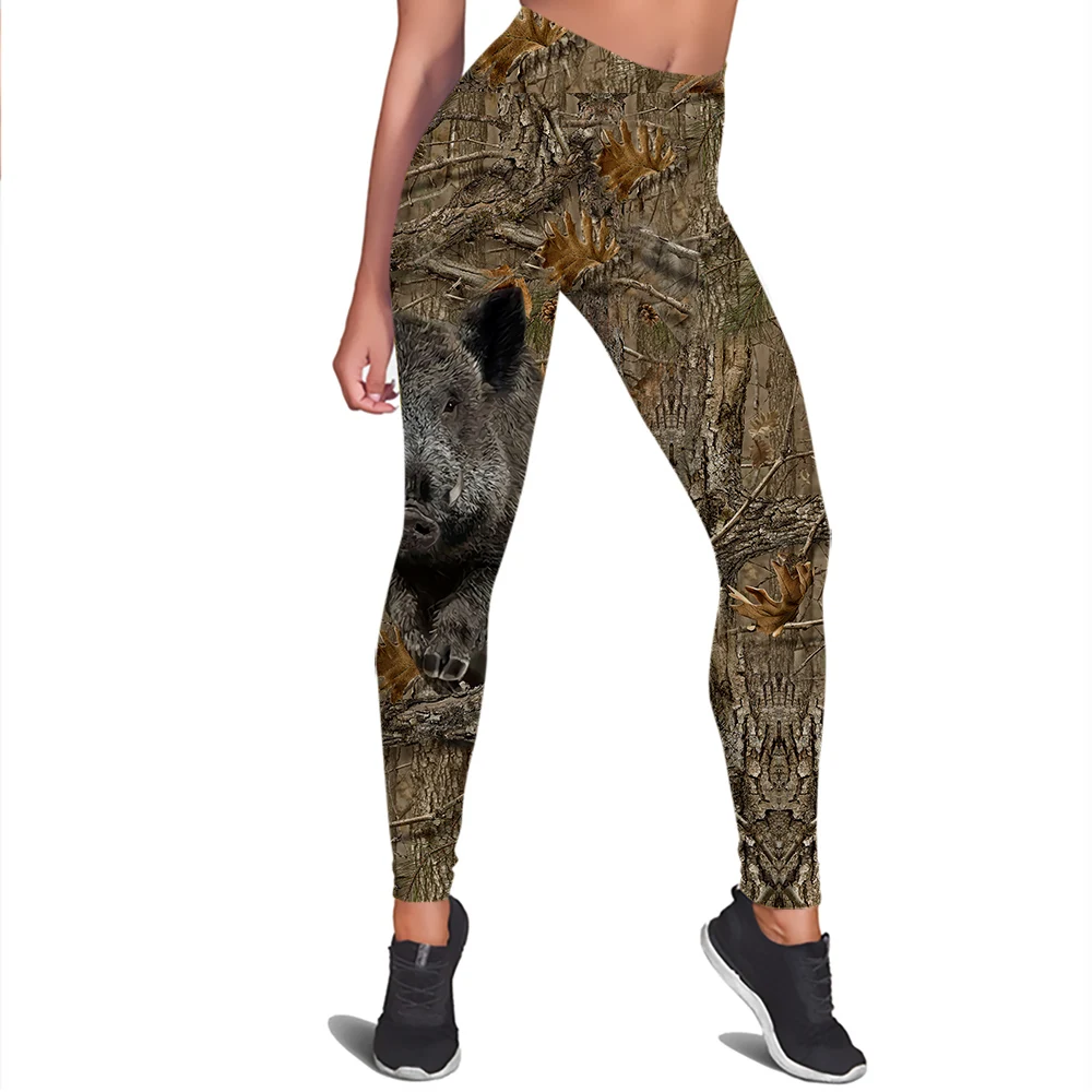 Outdoor Hunting Pants Women - CLOOCL-Leggings de caza con estampado de