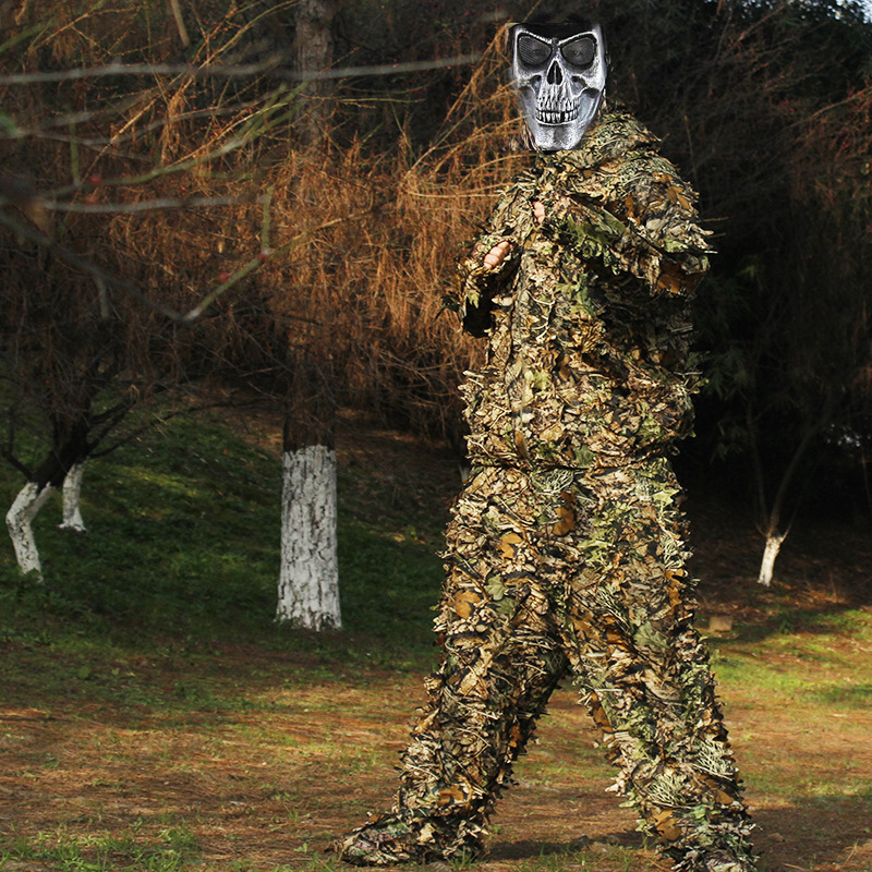 Sniper CS ropa de camuflaje bi - Ghillie Suit Woodland reseña y precio