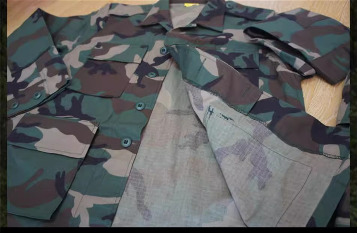 Uniforme militar táctico BDU c - Ghillie Suit Woodland reseña y precio