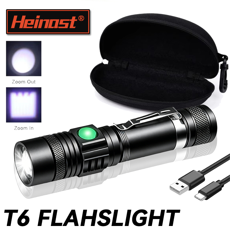 Linterna LED T6 Recargable, Li - Outdoor Hunting Lights reseña y precio