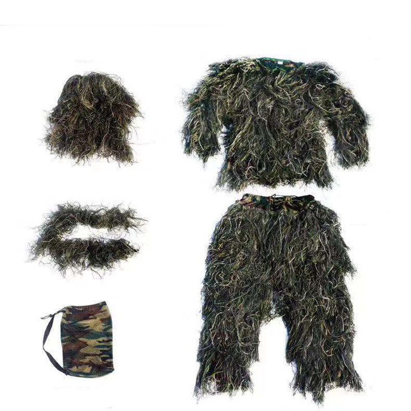 Ghillie-traje de caza de bosqu - Ghillie Suit Woodland reseña y precio