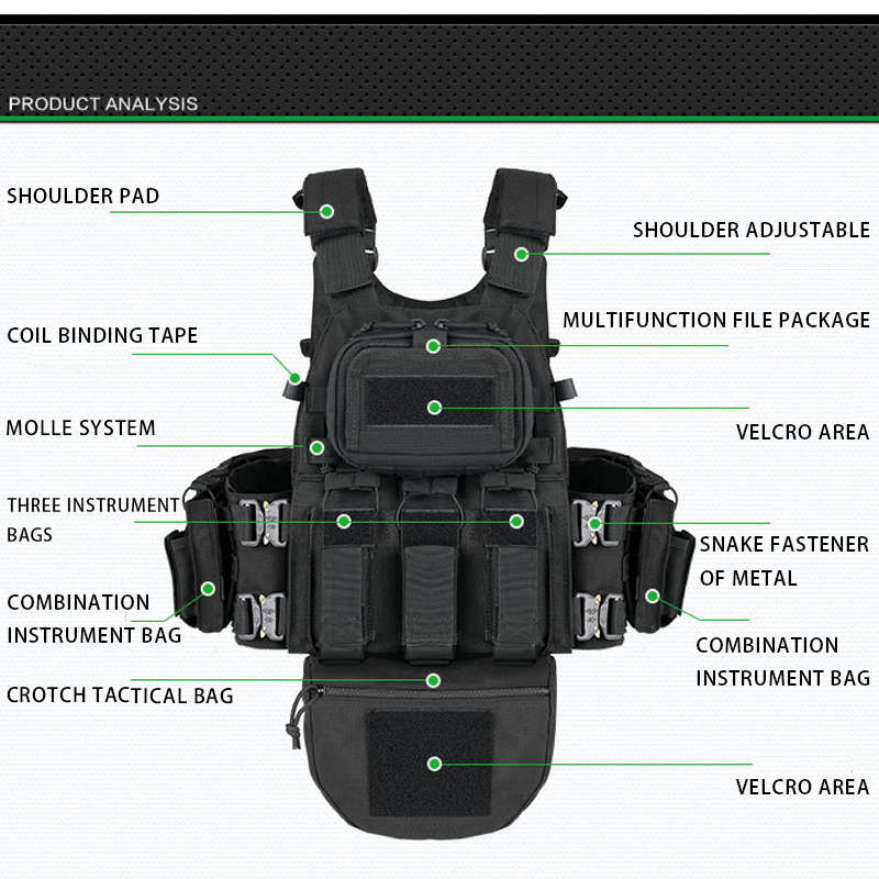 Chaleco táctico YAKEDA 8280 -  - Outdoor Hunting Vest reseña y precio