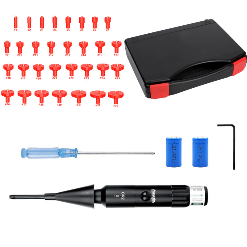 Kit de mira láser de punto roj - Laser Boresighter Kit reseña y precio