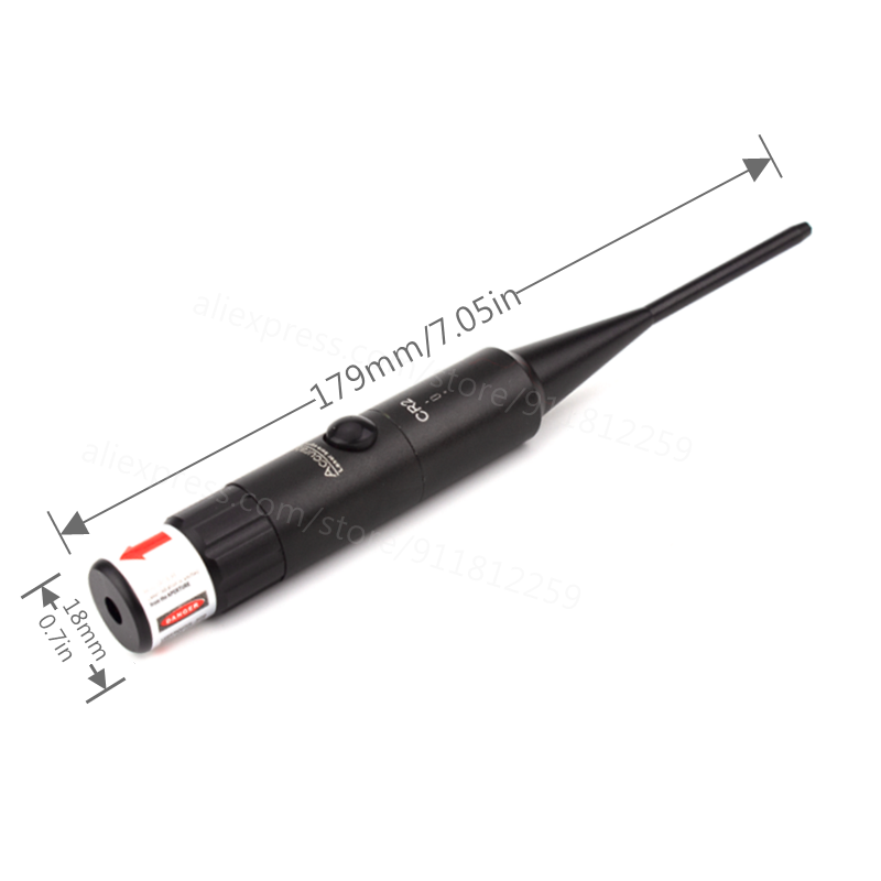 Kit de mira láser de punto roj - Laser Boresighter Kit reseña y precio