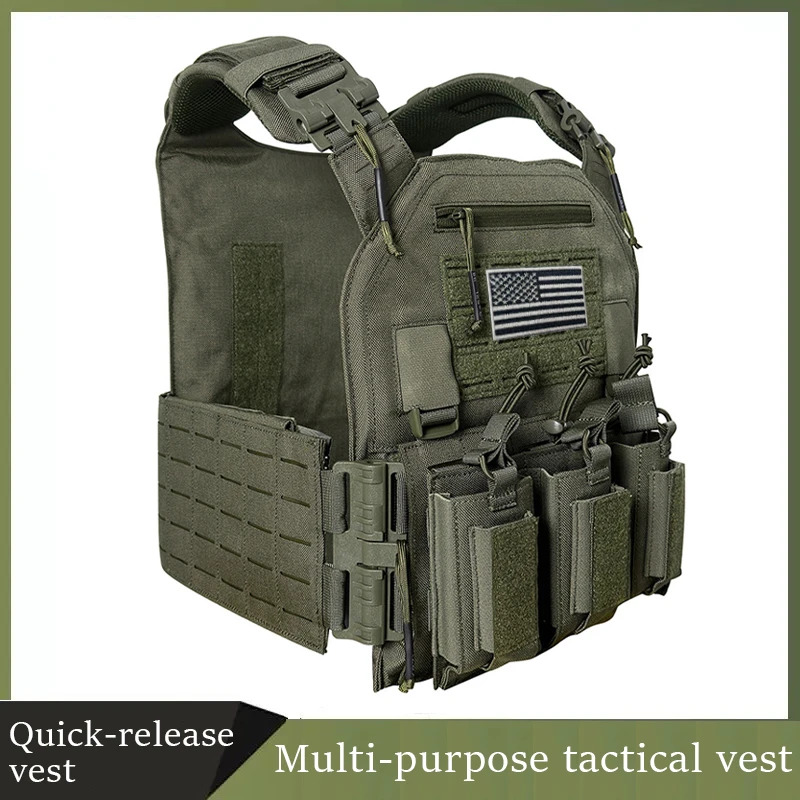 Chaleco táctico de nailon 1000 - Outdoor Hunting Vest reseña y precio