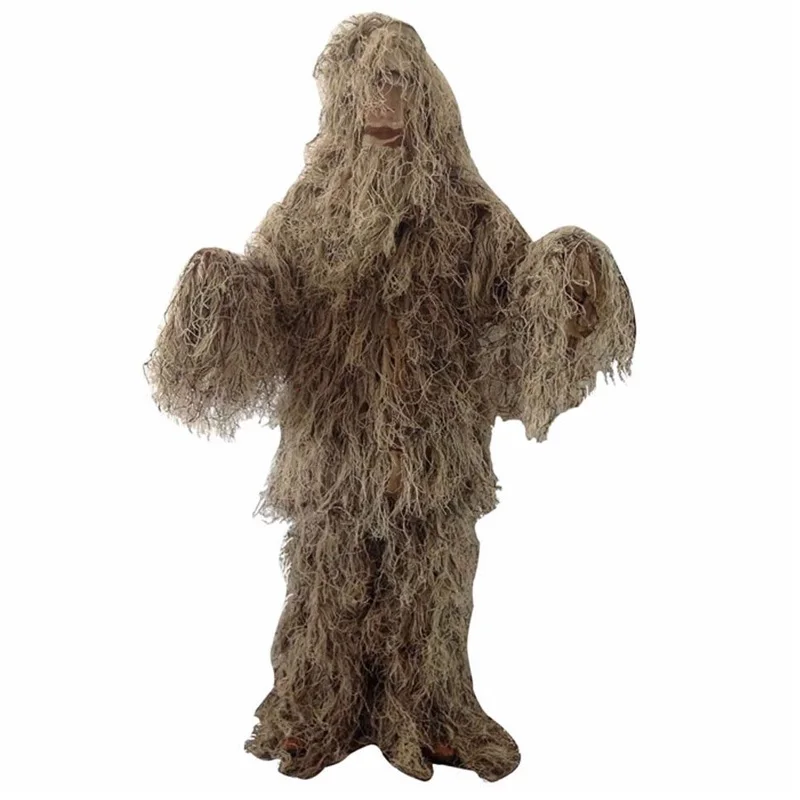 Traje Ghillie para adultos de  - Ghillie Suit Woodland reseña y precio