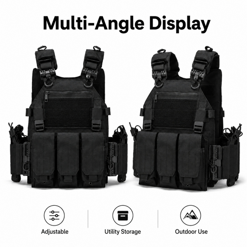Chaleco Táctico de Poliéster c - Outdoor Hunting Vest reseña y precio