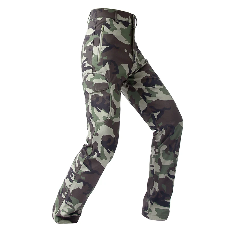 Camo caza piel de tiburón Soft - Outdoor Hunting Pants Women reseña y precio