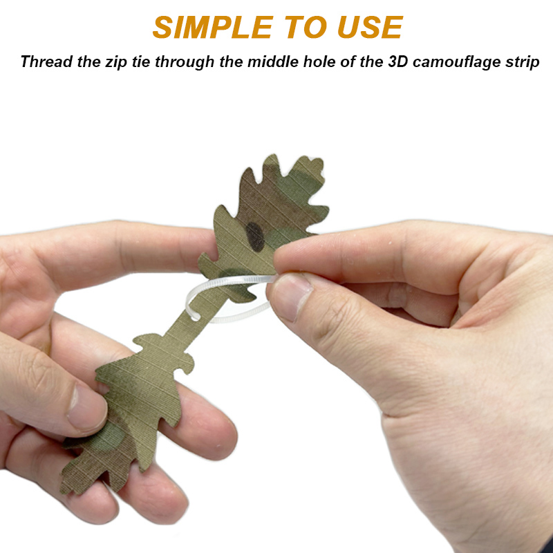 5 unids/set de tiras de camufl - Ghillie Suit Woodland reseña y precio