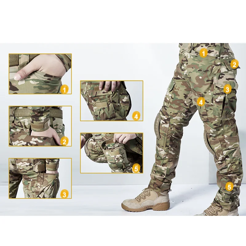 Trajes de uniforme táctico mil - Outdoor Hunting Pants Women reseña y precio