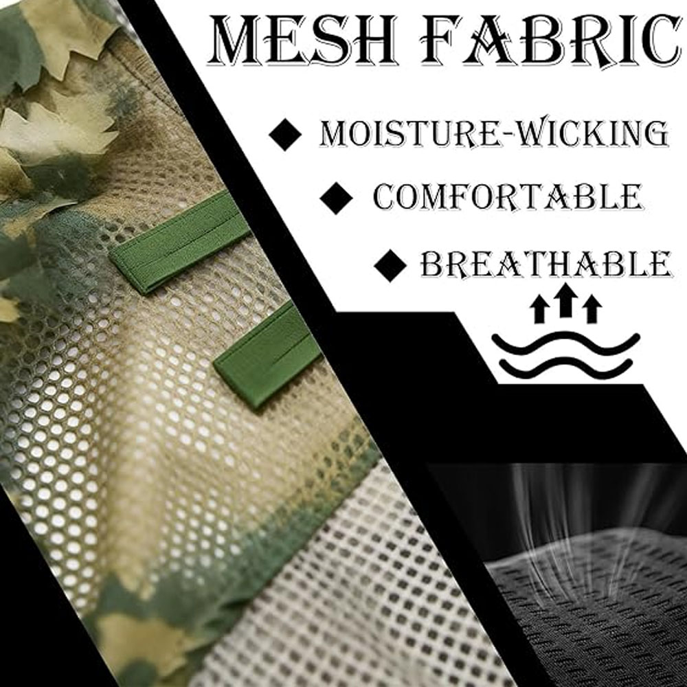 Traje Ghillie Estilo Capa, Cha - Ghillie Suit Woodland reseña y precio