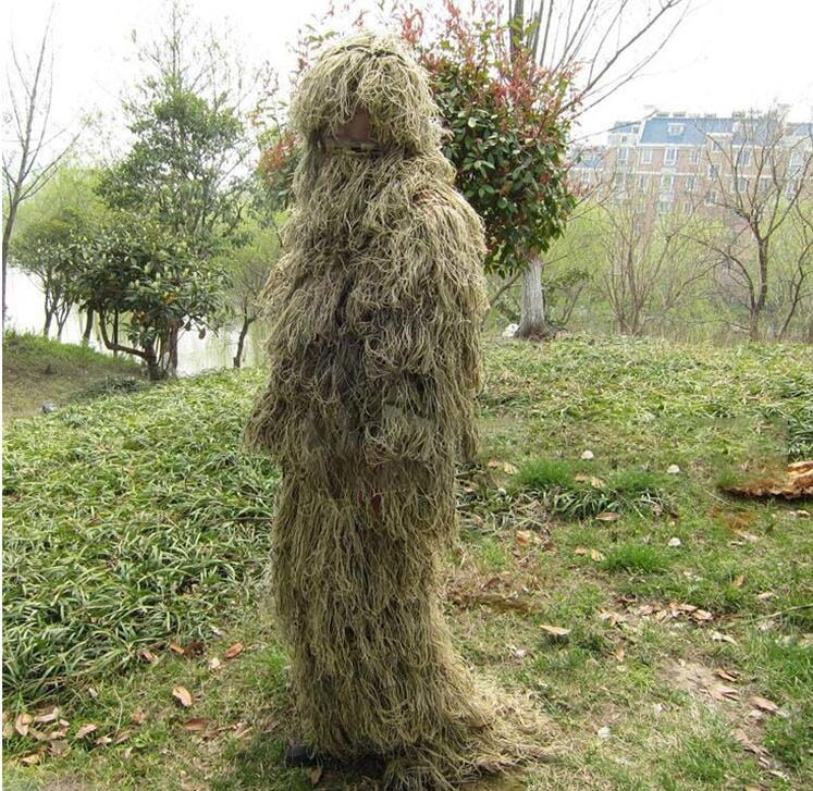 Trajes Ghillie de nieve blanca - Ghillie Suit Woodland reseña y precio