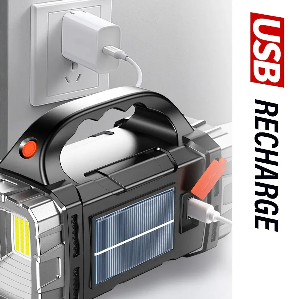 Nueva Linterna LED Solar Recar - Outdoor Hunting Lights reseña y precio