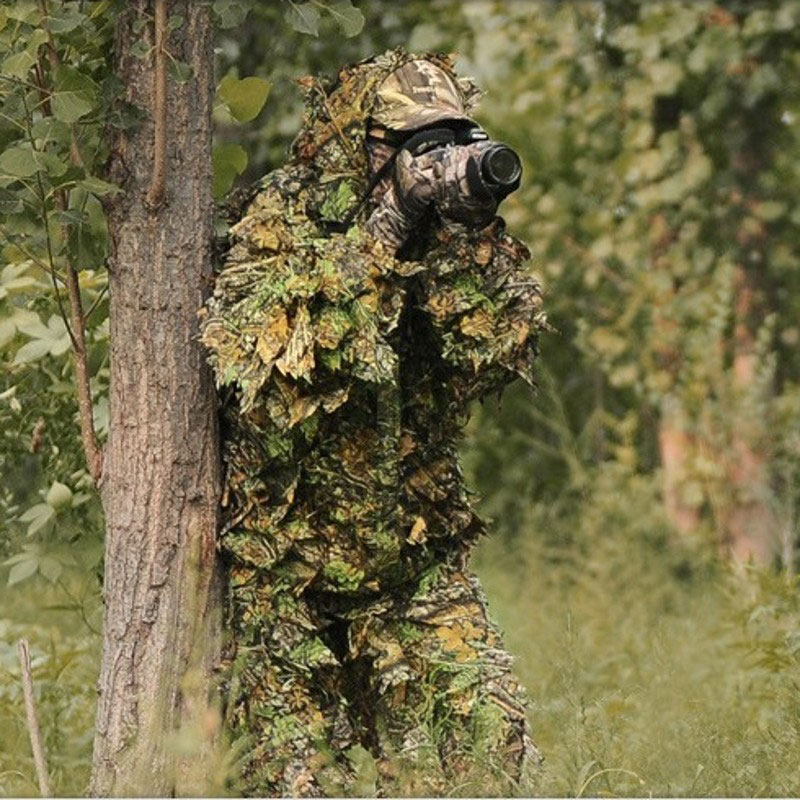 Traje Ghillie para exteriores, - Ghillie Suit Woodland reseña y precio