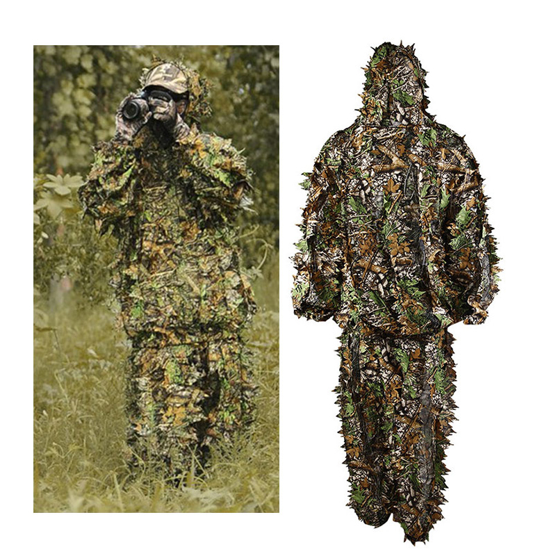 Traje Ghillie para exteriores, - Ghillie Suit Woodland reseña y precio