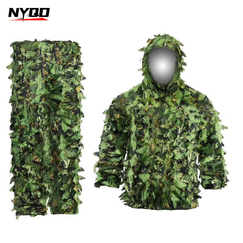 Traje de Camuflaje 3D con Dise - Ghillie Suit Woodland reseña y precio