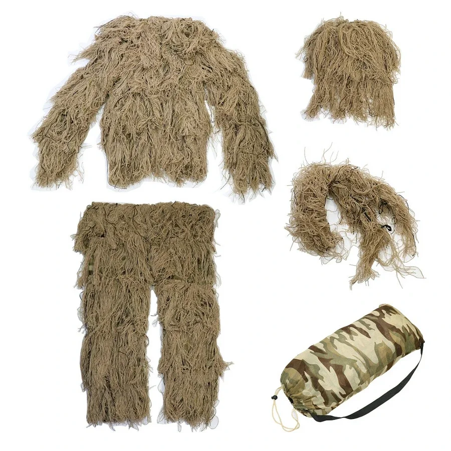 Caza Woodland 3D Camo Bionic S - Ghillie Suit Woodland reseña y precio