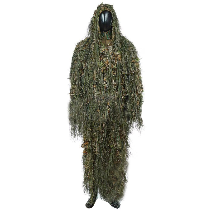 Ghillie traje de caza Woodland - Ghillie Suit Woodland reseña y precio