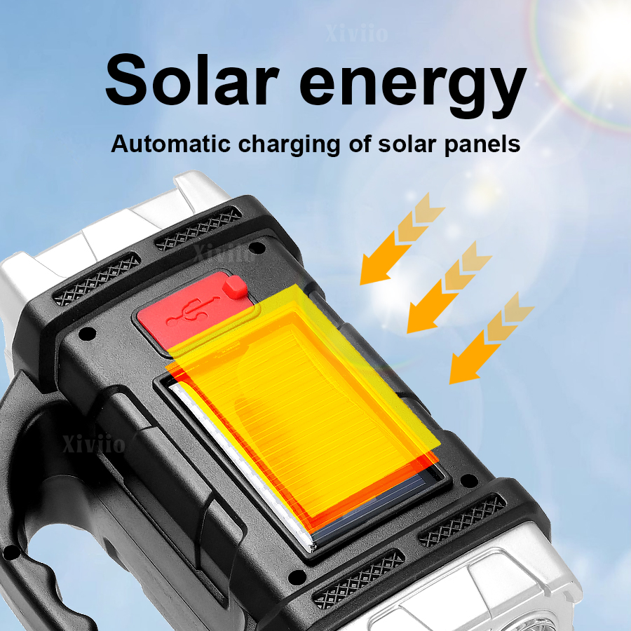 Nueva Linterna Solar LED de Al - Outdoor Hunting Lights reseña y precio