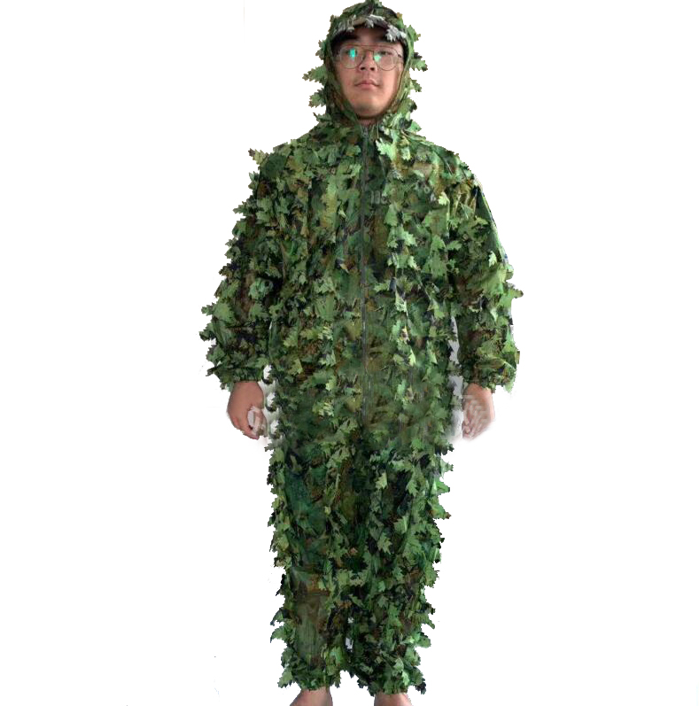 Nuevo traje de camuflaje con h - Ghillie Suit Woodland reseña y precio