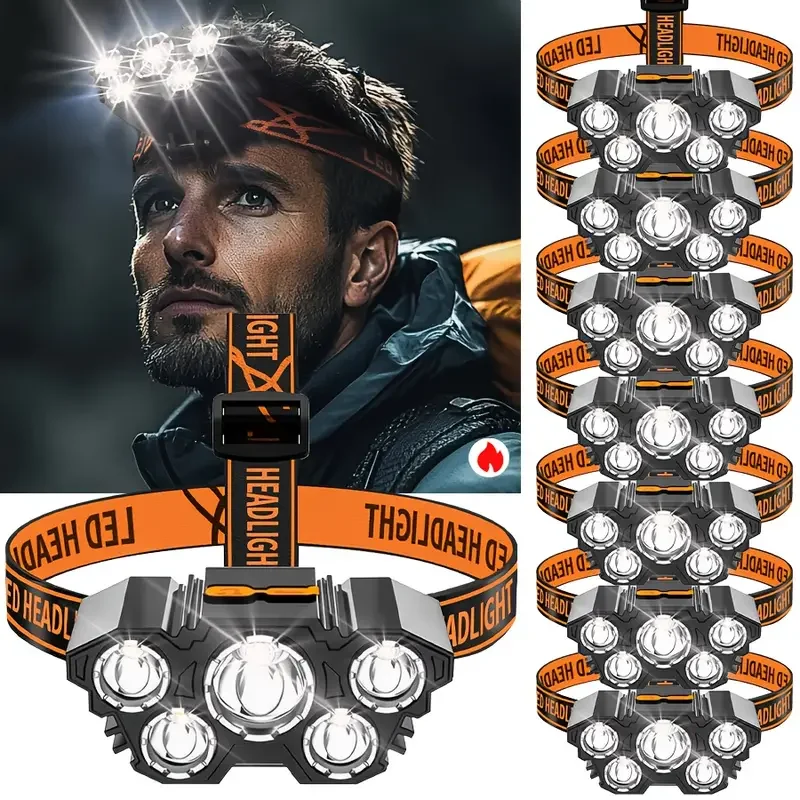 Linterna frontal portátil de 5 - Outdoor Hunting Lights reseña y precio